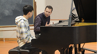 Young Artist Program Masterclass with pianist and piano teacher Yevgeny Morozov (Mason Gross School of the Arts, New Brunswick, New Jersey).