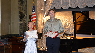 Honors piano recital at NYC Steinway Hall featured the most accomplished students of Yevgeny Morozov, who showed excellence in their piano studies.